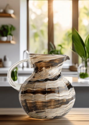 Glass Chocolate Wave Jarra Bola - Imagen 2