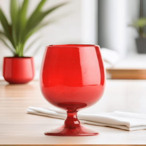 Glass Coñac Red