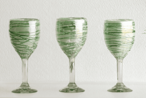 Glass Green Vino Tinto - Imagen 4