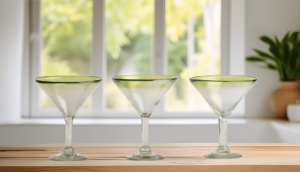 Glass Martini Green - Imagen 3
