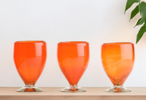 Glass Sangria Orange