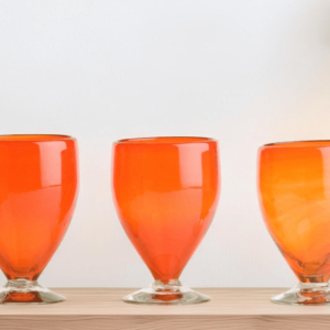 Glass Sangria Orange