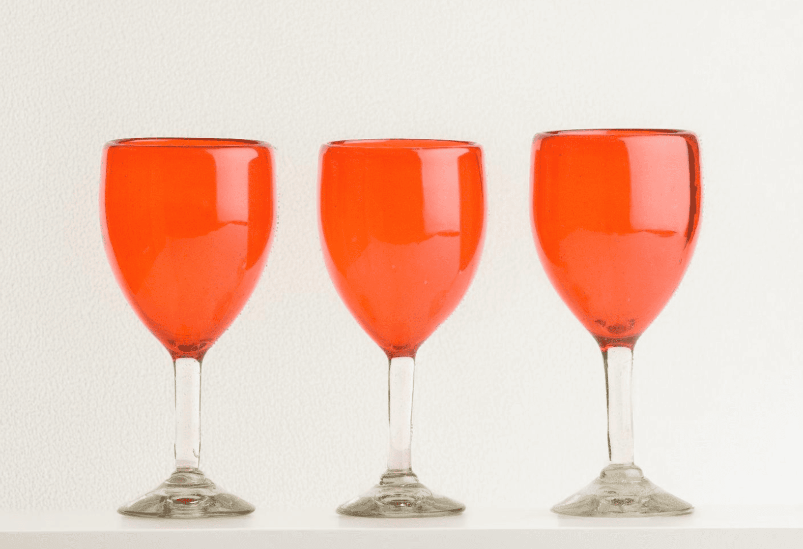 Glass White Wine Orange - Imagen 3