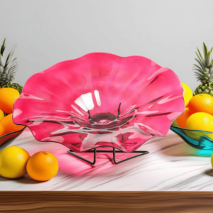 Pink Fruit Plate