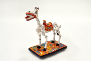 Caballo Talavera Ceramic Figurine - Imagen 2