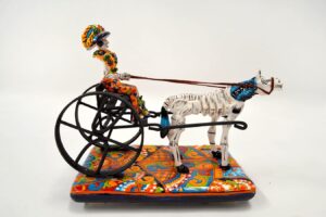 Calandria Talavera Carriage Figurine - Imagen 2