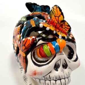 Cráneo Calado Mariposas